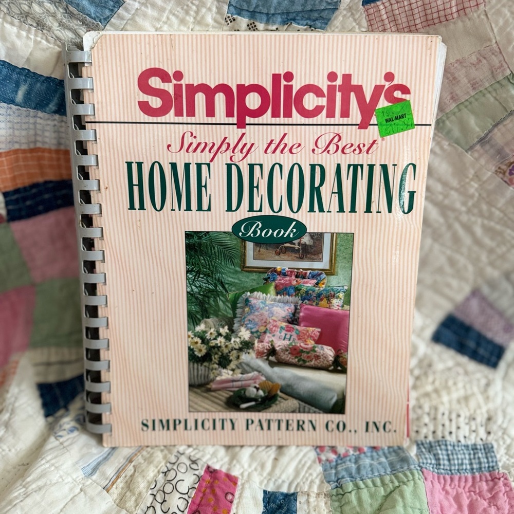 Vintage Simplicity Home Decorating Book